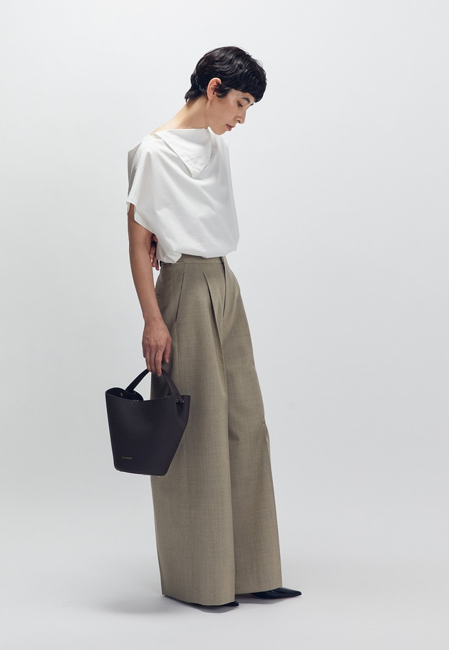 ＜FEEL AND TASTE（フィールアンドテイスト）＞"lily"2wayバッグ 詳細画像 Dark brown 2