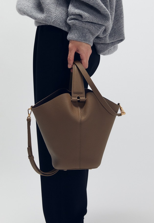 ＜FEEL AND TASTE（フィールアンドテイスト）＞"lily"2wayバッグ 詳細画像 Taupe 1