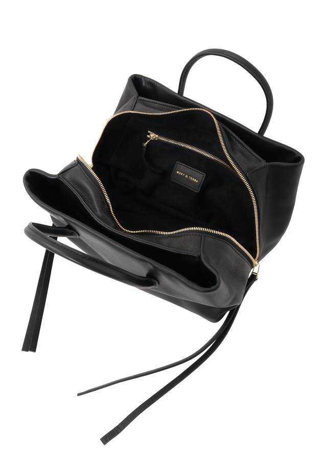 ＜MARY AL TERNA (メアリ オル ターナ)＞"RIKYU”ハンドバッグ 詳細画像 Black 18