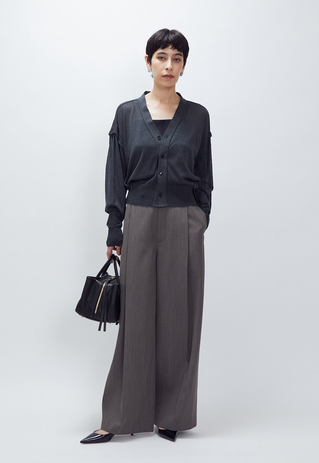 ＜MARY AL TERNA (メアリ オル ターナ)＞"RIKYU”ハンドバッグ 詳細画像 Black 2