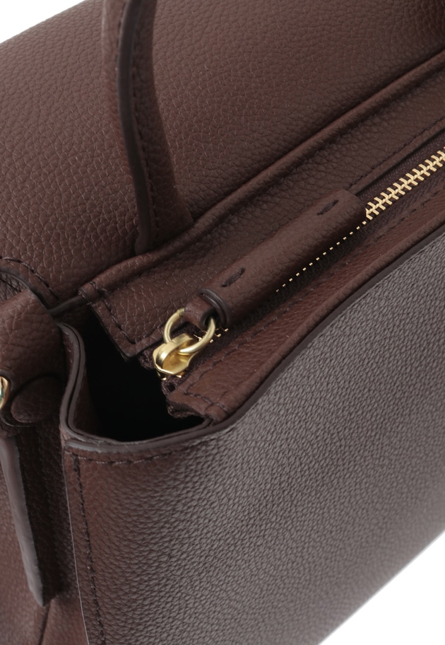 ＜mica della valle (ミカデラヴァッレ)＞シビッラショルダーバッグ 詳細画像 Brown 16