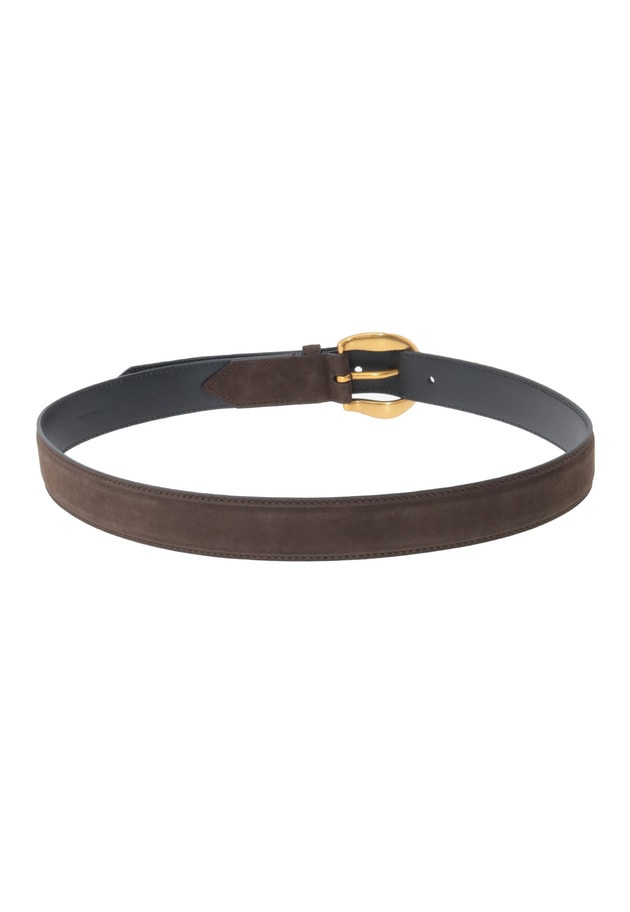 ＜J&M DAVIDSON(ジェイアンドエム デヴィッドソン）＞"DISK”バックルベルト（ブラウン） 詳細画像 Brown 2