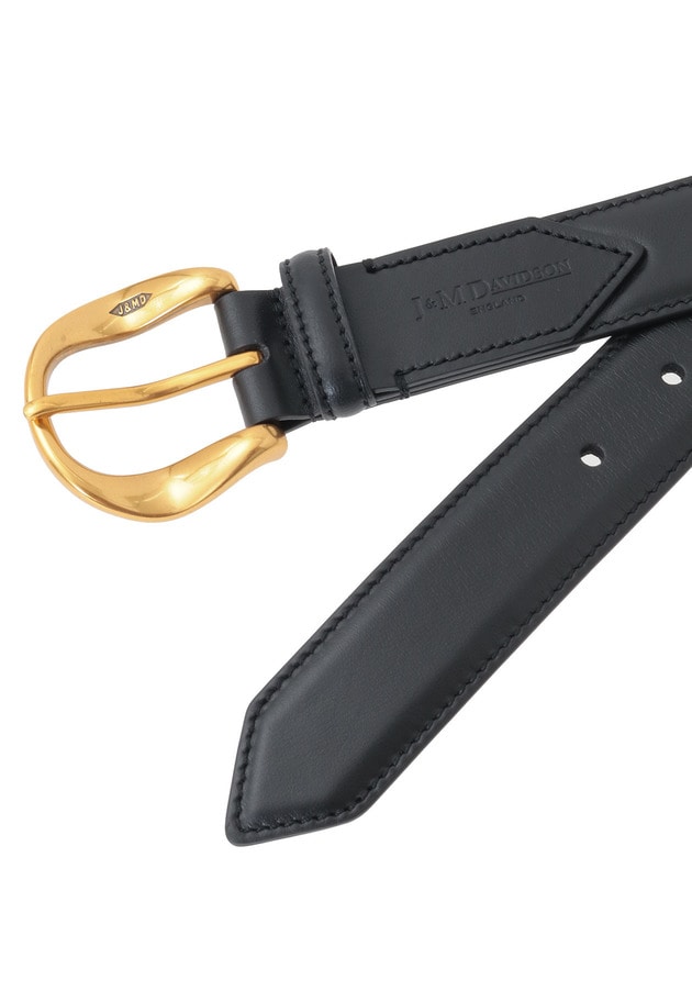＜J&M DAVIDSON(ジェイアンドエム デヴィッドソン）＞"DISK” バックルベルト（ブラック） 詳細画像 Black 5