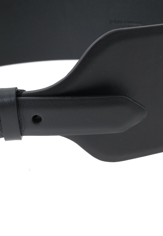 ＜J&M DAVIDSON(ジェイアンドエム デヴィッドソン）＞ワイドボニーベルト 詳細画像 Black 4