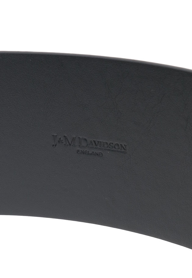 ＜J&M DAVIDSON(ジェイアンドエム デヴィッドソン）＞ワイドボニーベルト 詳細画像 Black 5