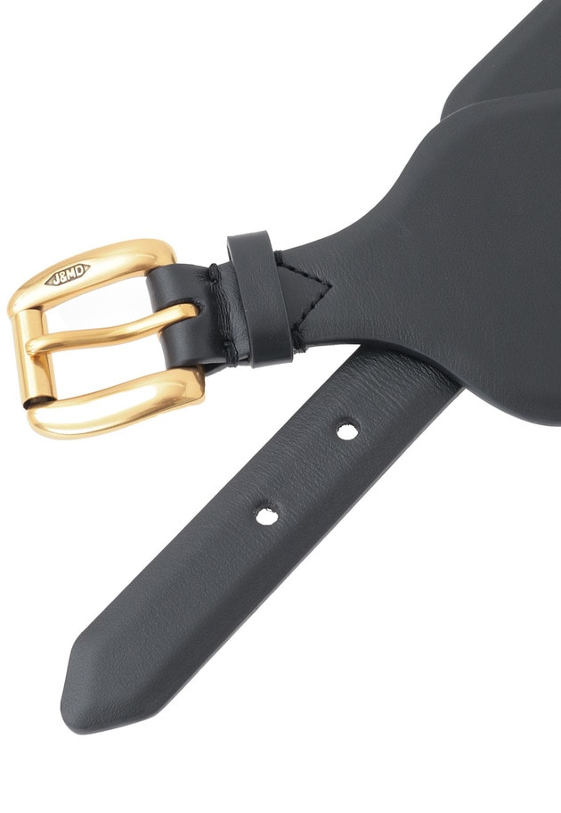 ＜J&M DAVIDSON(ジェイアンドエム デヴィッドソン）＞ワイドボニーベルト 詳細画像 Black 6