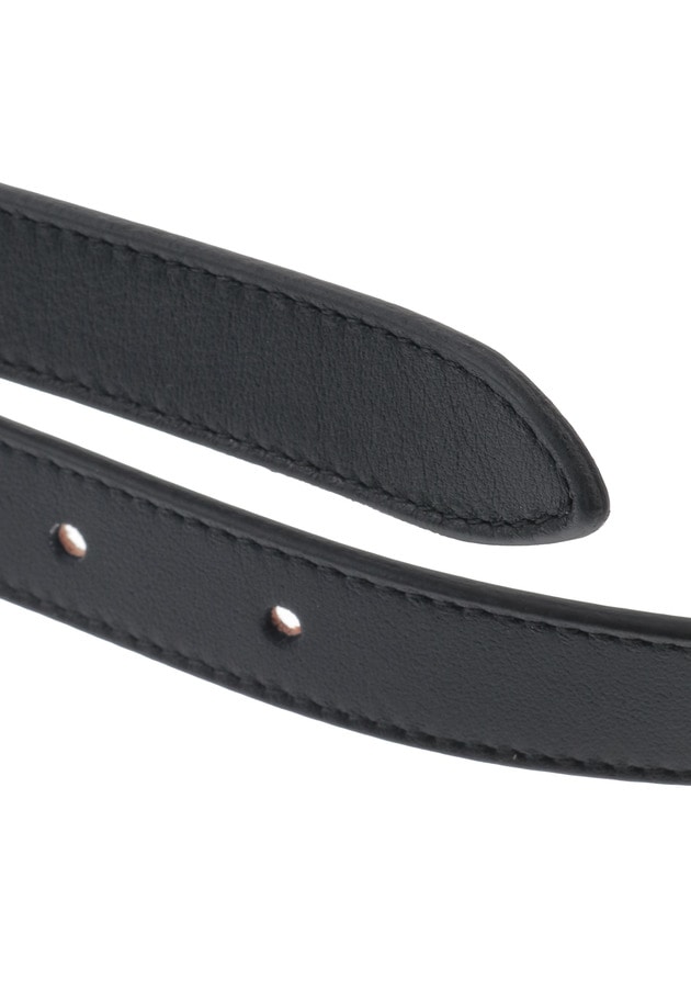 ＜ATELIER AMBOISE (アトリエ アンボワーズ)＞レザーベルト 詳細画像 Black 8