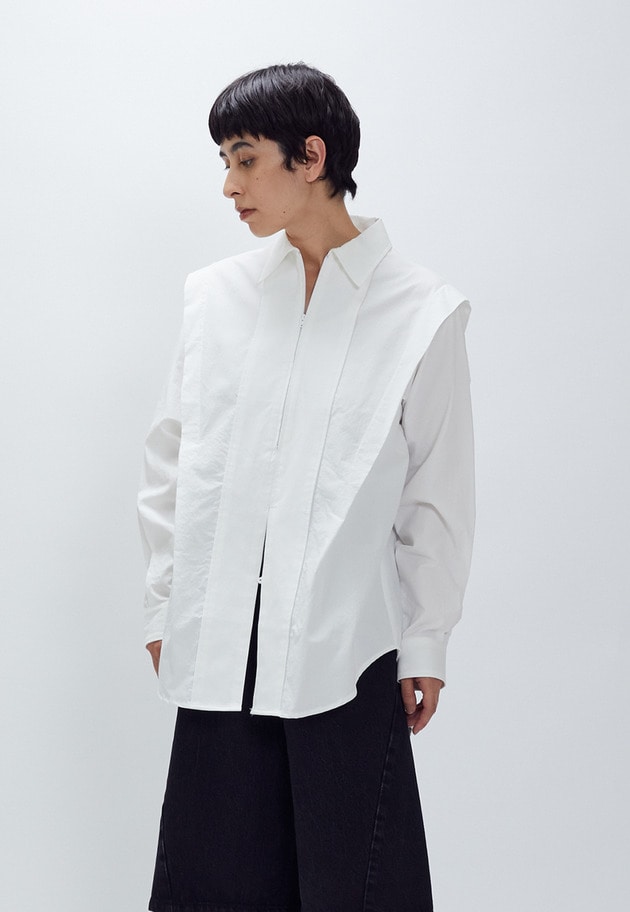 ＜NEPLA. (ネプラ)＞シャツ 詳細画像 White 1