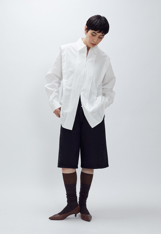 ＜NEPLA. (ネプラ)＞シャツ 詳細画像 White 4