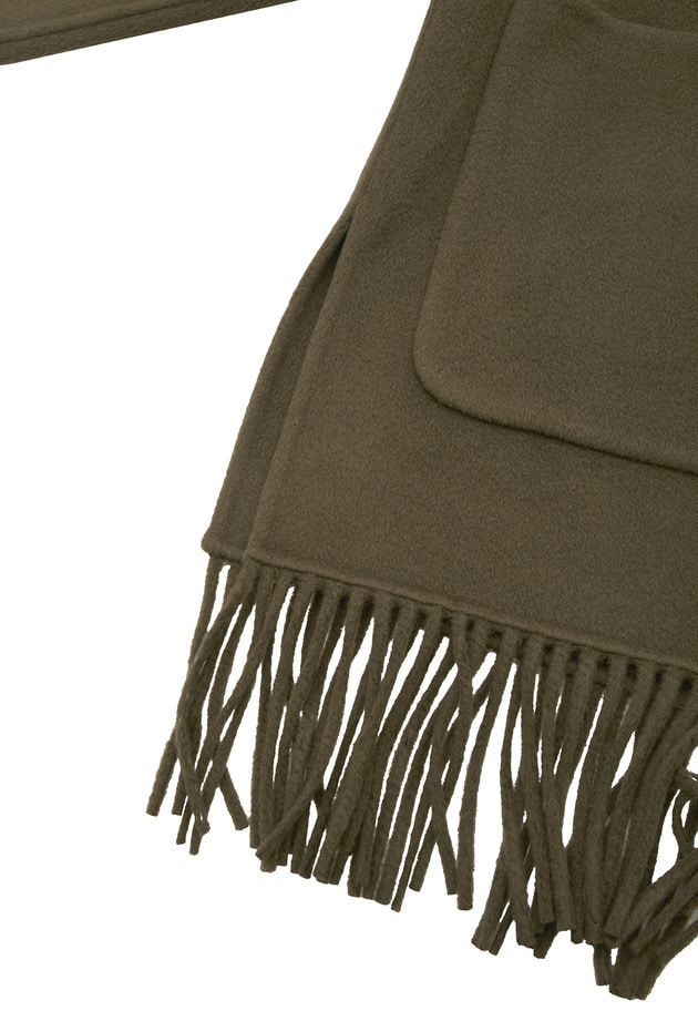 ＜THE DYNAMIS STUDIO/ザ デュナミス スタジオ＞ミドル丈コート 詳細画像 Taupe 10