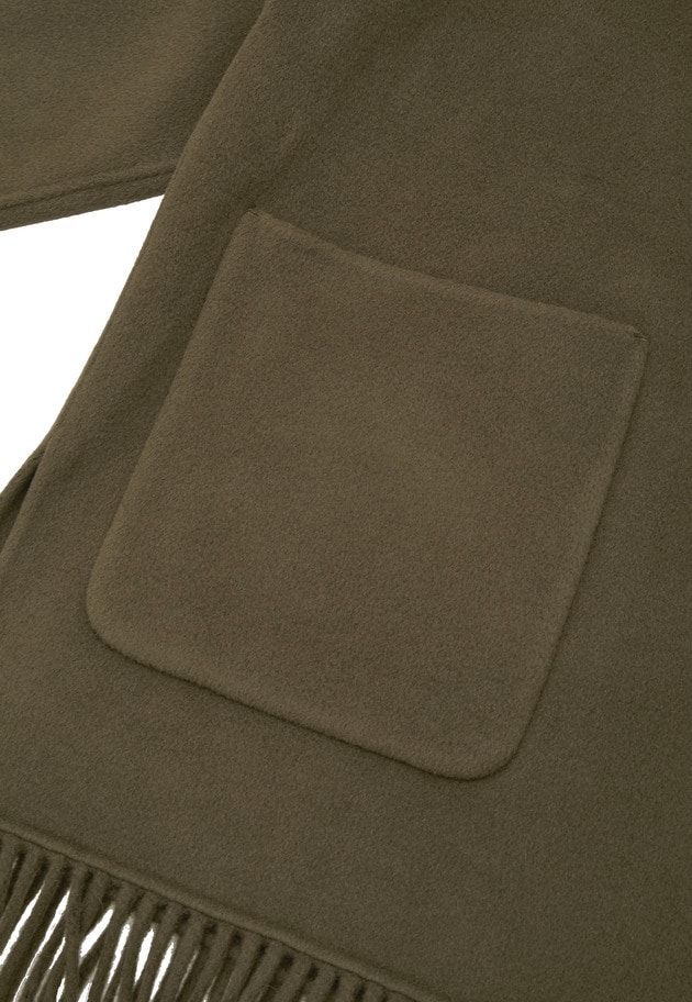 ＜THE DYNAMIS STUDIO/ザ デュナミス スタジオ＞ミドル丈コート 詳細画像 Taupe 11