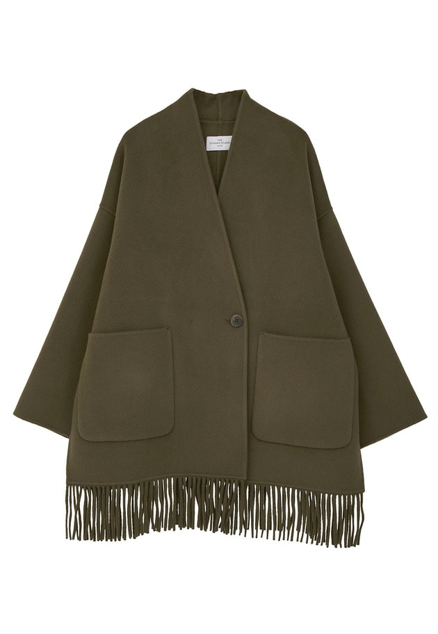 ＜THE DYNAMIS STUDIO/ザ デュナミス スタジオ＞ミドル丈コート 詳細画像 Taupe 6