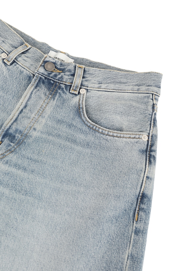 ＜HAIKURE（ハイクル）＞“BETHANY AUTHENTIC WASH”デニムパンツ 詳細画像 Blue 14