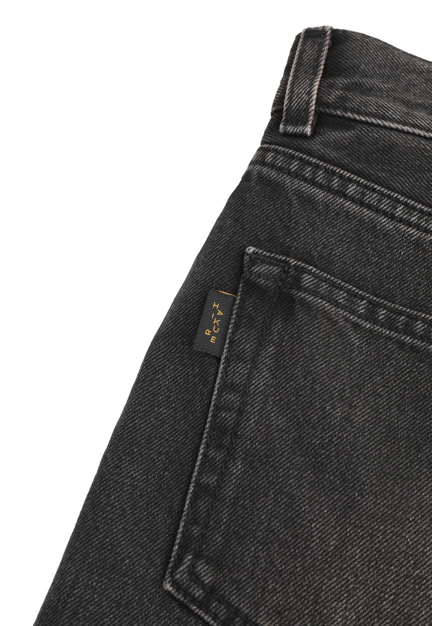 ＜HAIKURE（ハイクル）＞“BETHANY EARL WASH”デニムパンツ 詳細画像 Black 17