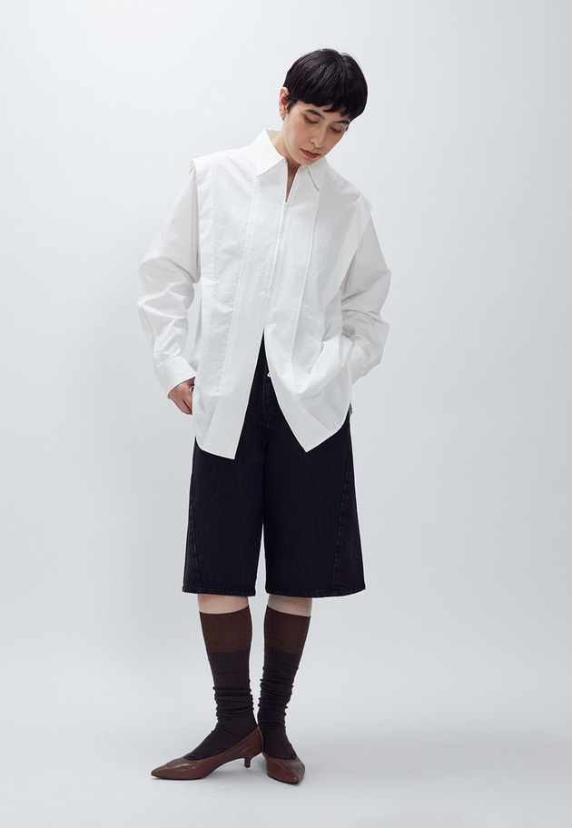 ＜NEPLA. (ネプラ)＞ハーフパンツ 詳細画像 Black 3