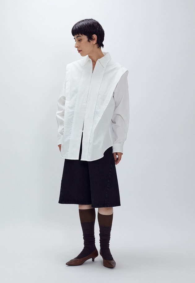 ＜NEPLA. (ネプラ)＞ハーフパンツ 詳細画像 Black 4