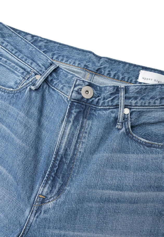 ＜upper hights / アッパーハイツ＞“THE NICE MID RISE”デニムパンツ	 詳細画像 Light blue 12