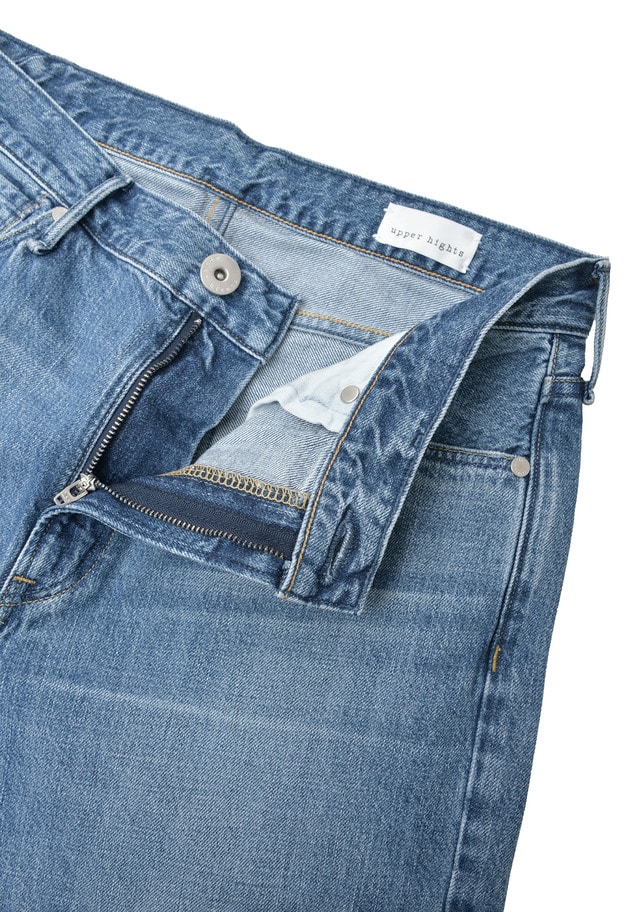 ＜upper hights / アッパーハイツ＞“THE NICE MID RISE”デニムパンツ	 詳細画像 Light blue 14