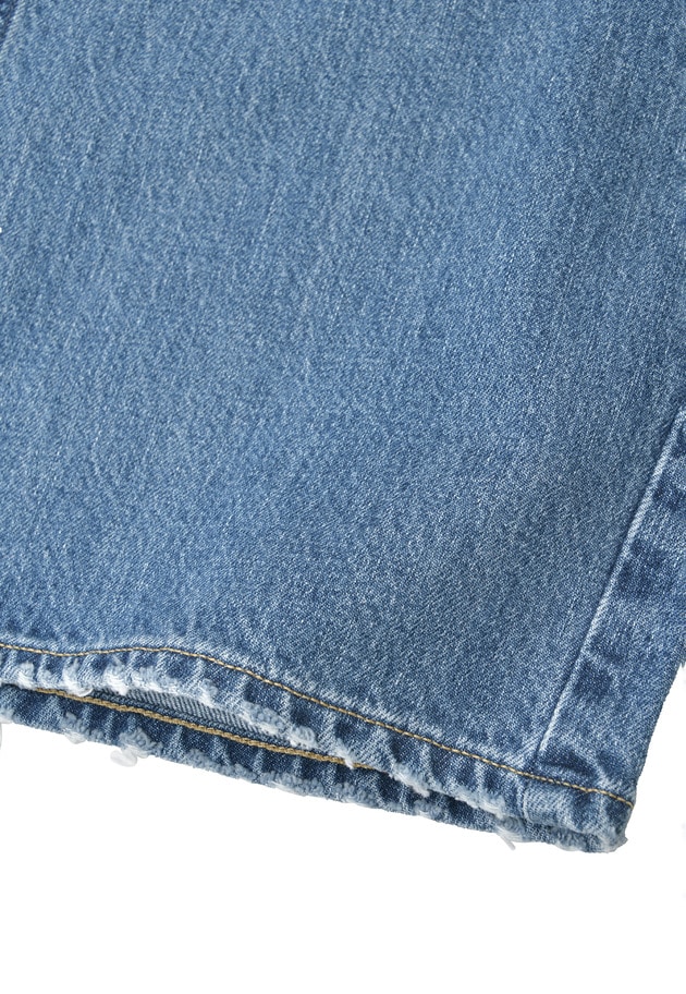 ＜upper hights / アッパーハイツ＞“THE NICE MID RISE”デニムパンツ	 詳細画像 Light blue 15