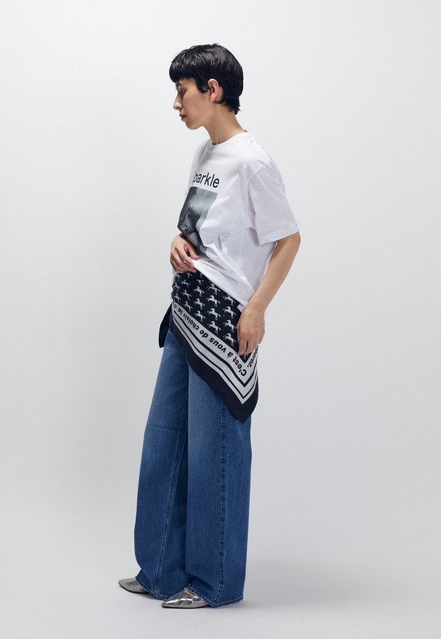 ＜upper hights / アッパーハイツ＞“THE NICE MID RISE”デニムパンツ	 詳細画像 Light blue 4