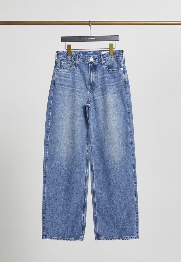 ＜upper hights / アッパーハイツ＞“THE NICE MID RISE”デニムパンツ	 詳細画像 Light blue 9