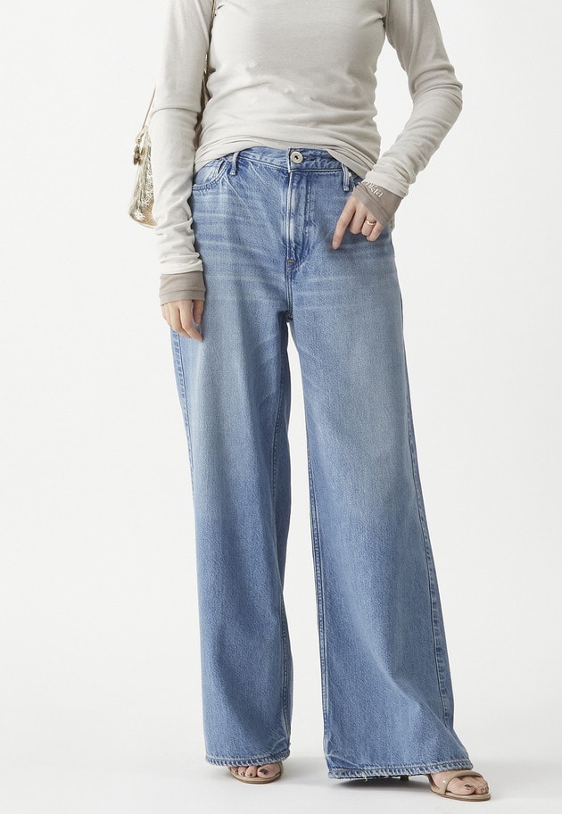 【予約】＜upper hights / アッパーハイツ＞“THE LAUREN”デニムパンツ 詳細画像 Light blue 1