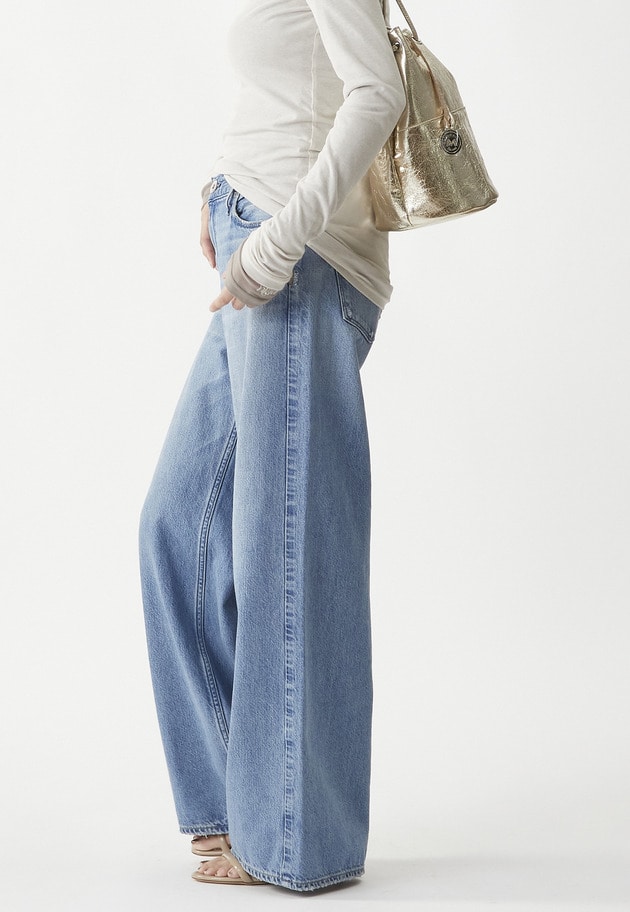 【予約】＜upper hights / アッパーハイツ＞“THE LAUREN”デニムパンツ 詳細画像 Light blue 2