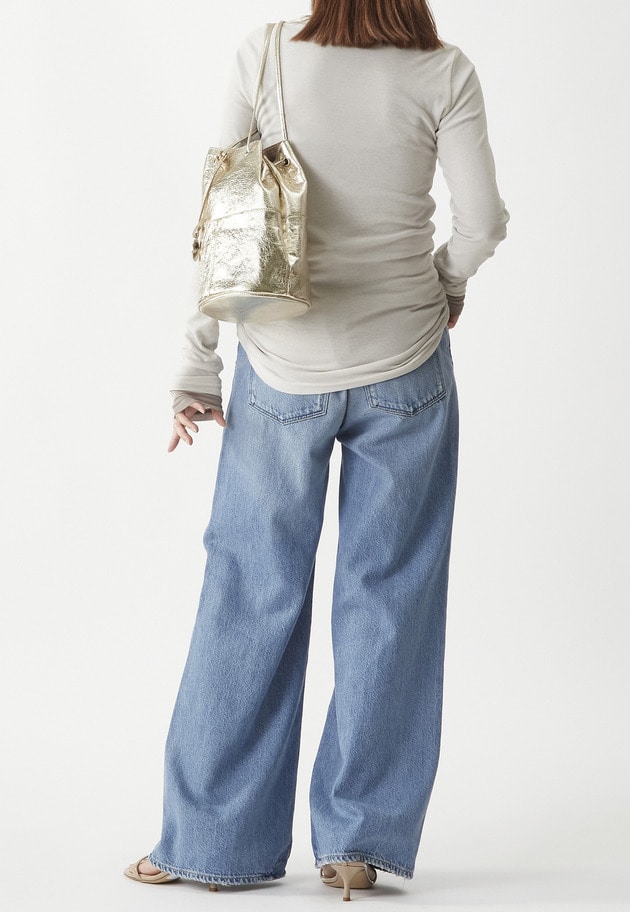 【予約】＜upper hights / アッパーハイツ＞“THE LAUREN”デニムパンツ 詳細画像 Light blue 4