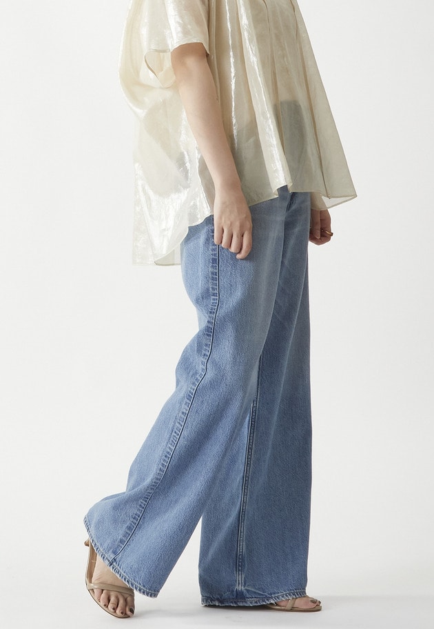 【予約】＜upper hights / アッパーハイツ＞“THE LAUREN”デニムパンツ 詳細画像 Light blue 5