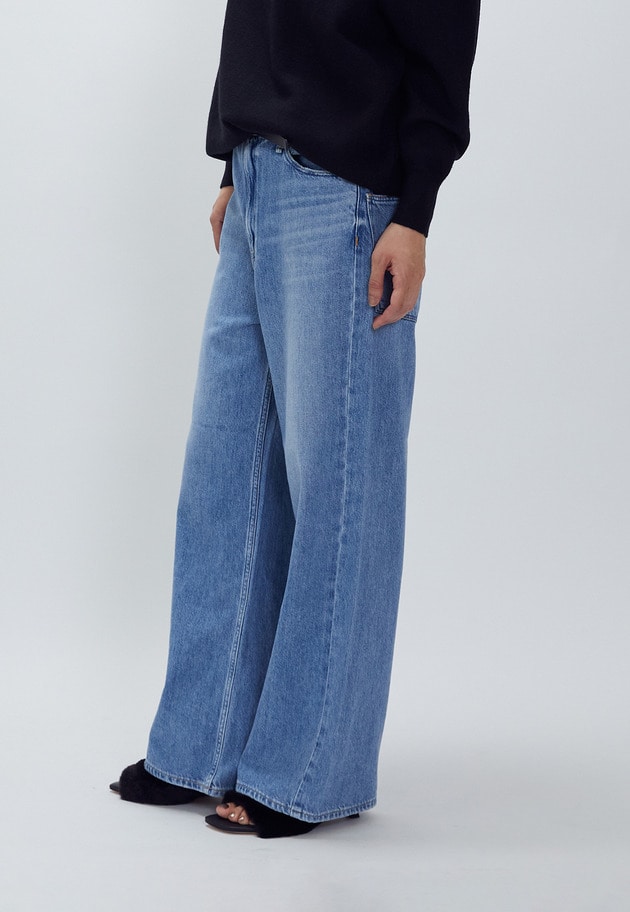 ＜upper hights / アッパーハイツ＞“THE LARA”デニムパンツ 詳細画像 Light blue 2