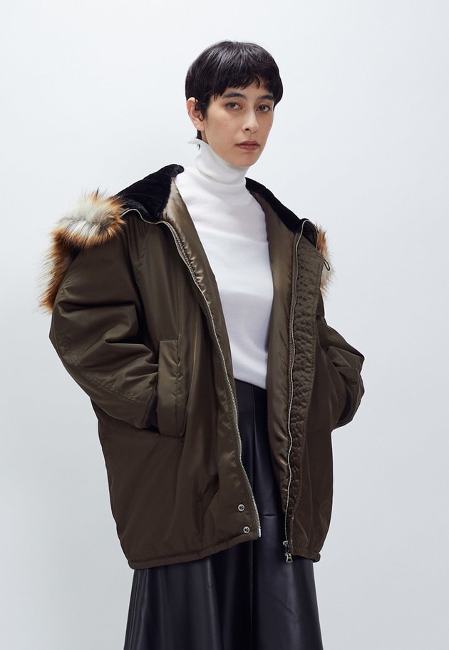 ＜TICCA（ティッカ）＞ミリタリージャケット 詳細画像 Brown 1