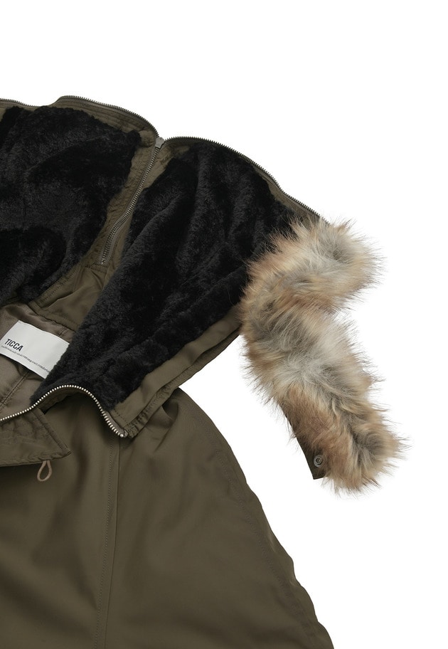 ＜TICCA（ティッカ）＞ミリタリージャケット 詳細画像 Brown 12