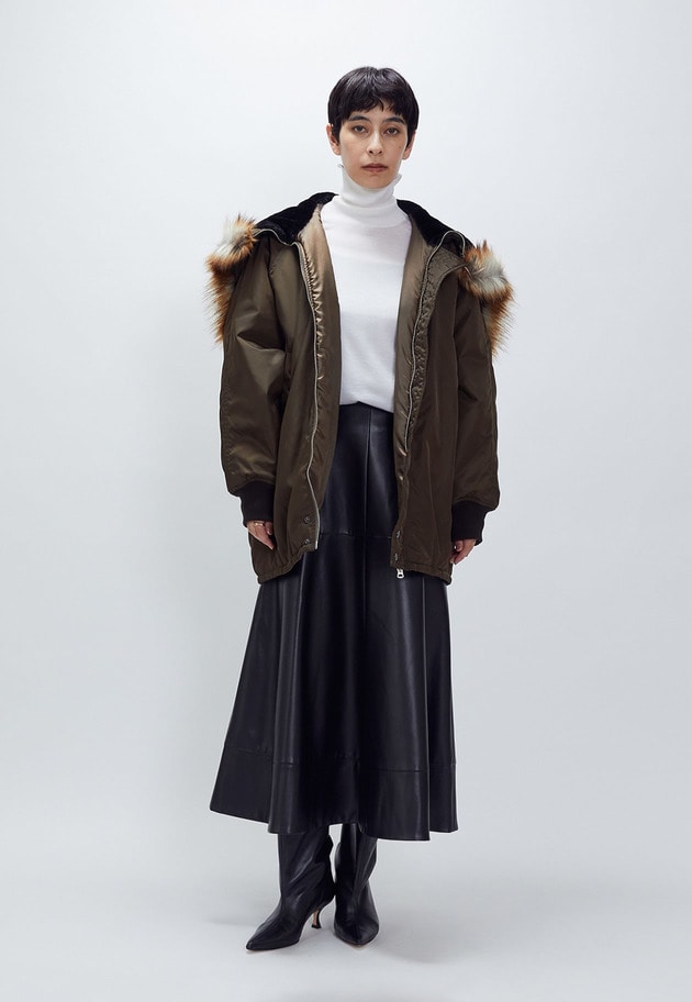 ＜TICCA（ティッカ）＞ミリタリージャケット 詳細画像 Brown 2