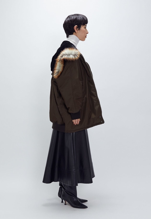 ＜TICCA（ティッカ）＞ミリタリージャケット 詳細画像 Brown 3