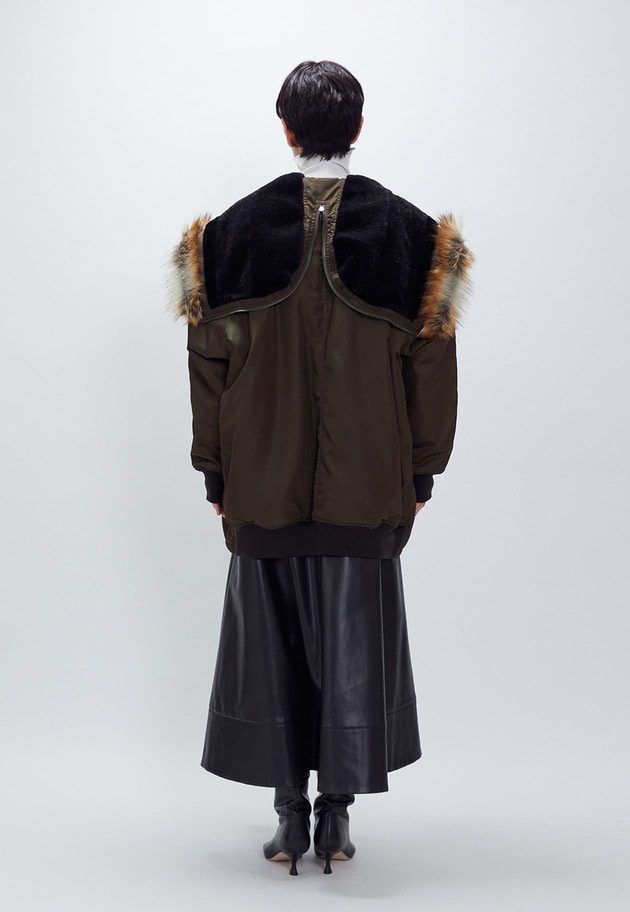 ＜TICCA（ティッカ）＞ミリタリージャケット 詳細画像 Brown 4