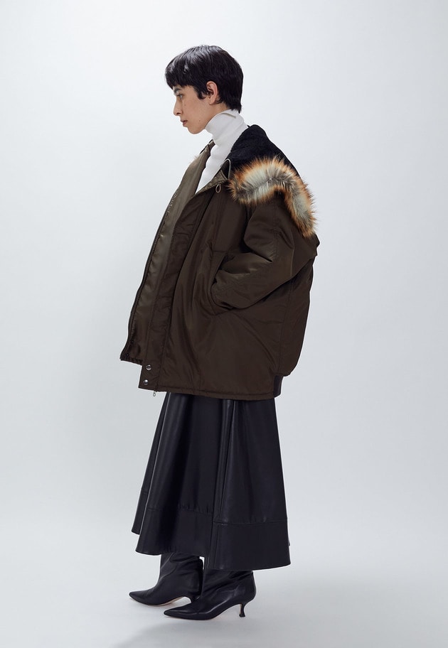 ＜TICCA（ティッカ）＞ミリタリージャケット 詳細画像 Brown 5