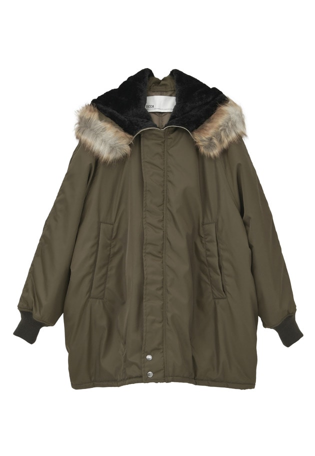 ＜TICCA（ティッカ）＞ミリタリージャケット 詳細画像 Brown 6