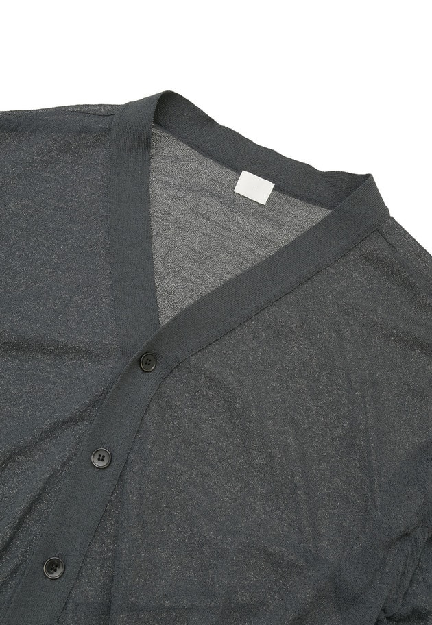 ＜NEPLA. (ネプラ)＞ニットカーディガン 詳細画像 Dark gray 9