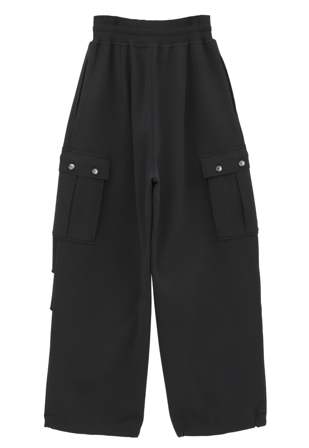 ＜LOWER（ローヴァー）＞18Gスムースミリタリーパンツ 詳細画像 Black 12