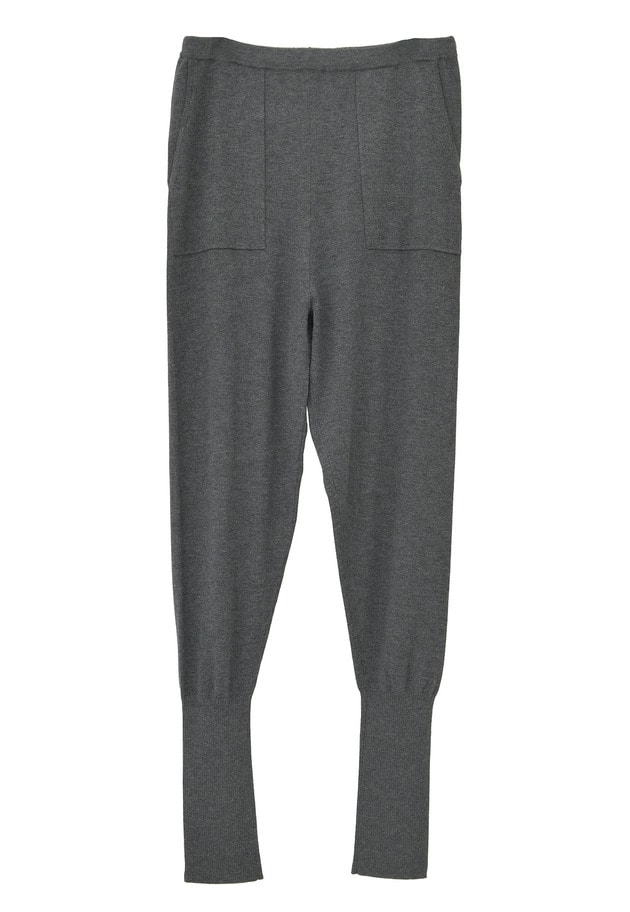 ＜TICCA（ティッカ）＞ジョッパーズニットパンツ 詳細画像 Charcoal 1