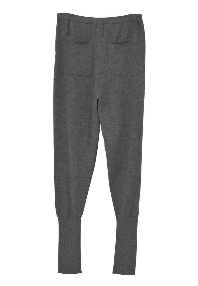 ＜TICCA（ティッカ）＞ジョッパーズニットパンツ 詳細画像 Charcoal 2