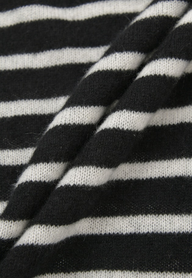 ＜COUTURE D'ADAM（クチュール ド アダム）＞フレンチボーダーニット 詳細画像 Black 13