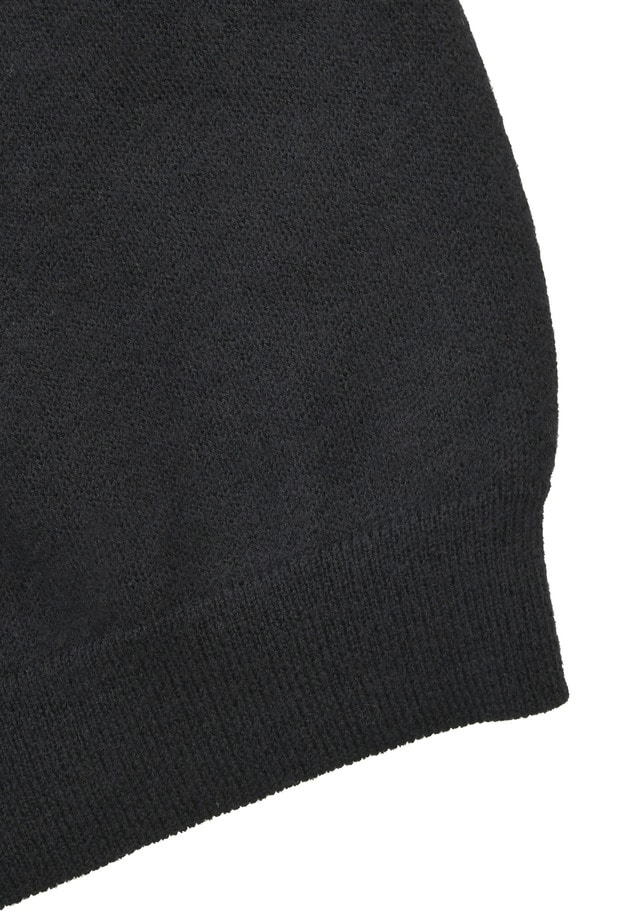 ＜LOWER（ローヴァー）＞14Gパワーショルダーニット 詳細画像 Black 11