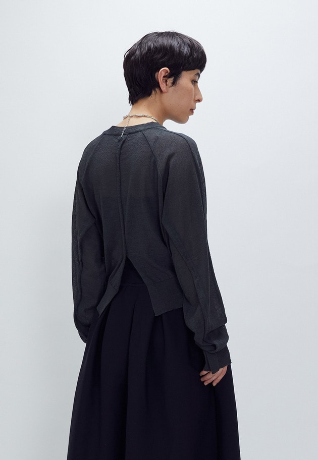 ＜NEPLA. (ネプラ)＞ニット 詳細画像 Dark gray 3