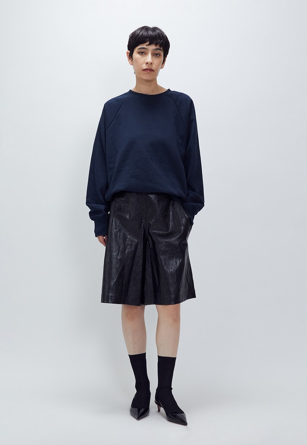 ＜MARCOMONDE（マルコモンド）＞グリッターリブソックス 詳細画像 Black 3