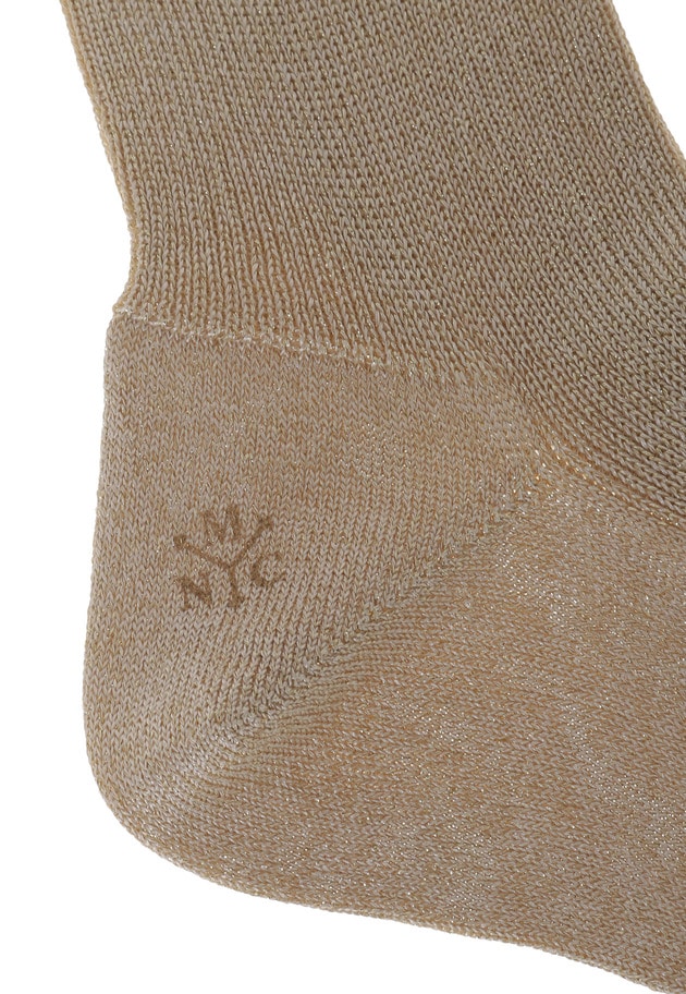 ＜MARCOMONDE（マルコモンド）＞グリッターリブソックス 詳細画像 Gold 8