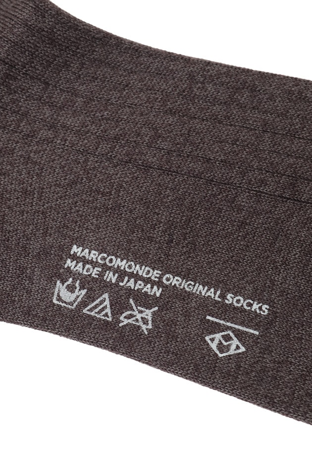 ＜MARCOMONDE（マルコモンド）＞グリッターハイソックス 詳細画像 Brown 9