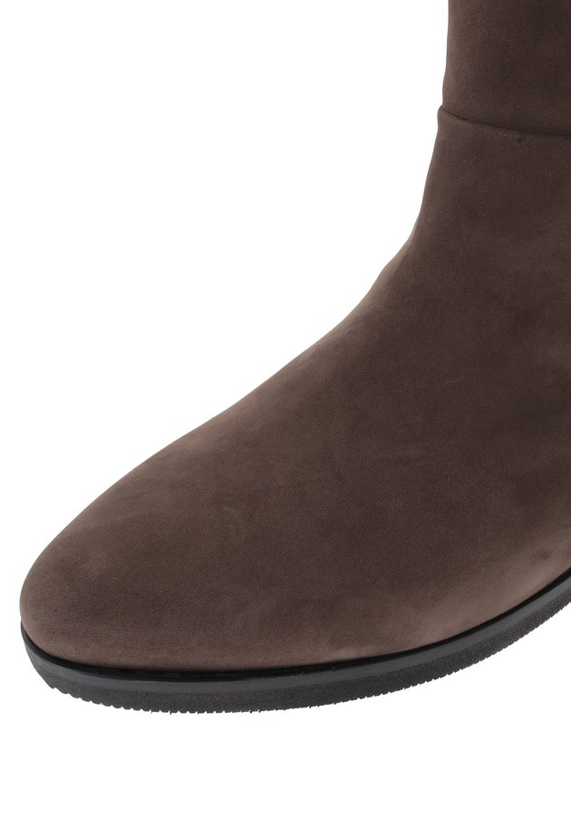 ＜CORSO ROMA 9 (コルソローマ ノーヴェ)＞ヌバックレザーロングブーツ 詳細画像 Brown 8