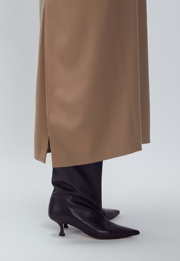 ＜PELLICO SUNNY（ペリーコサニー）＞ミディアムブーツ 詳細画像 Dark brown 2