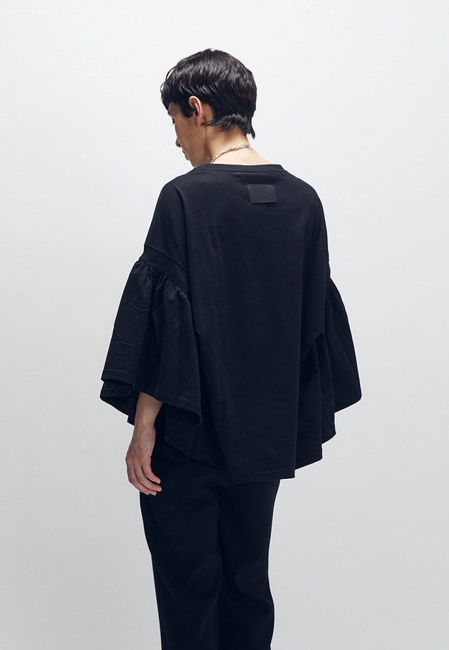 ＜COGTHEBIGSMOKE (コグ ザ ビッグ スモーク)＞“LAURA”ギャザースリーブトップス 詳細画像 Other 2